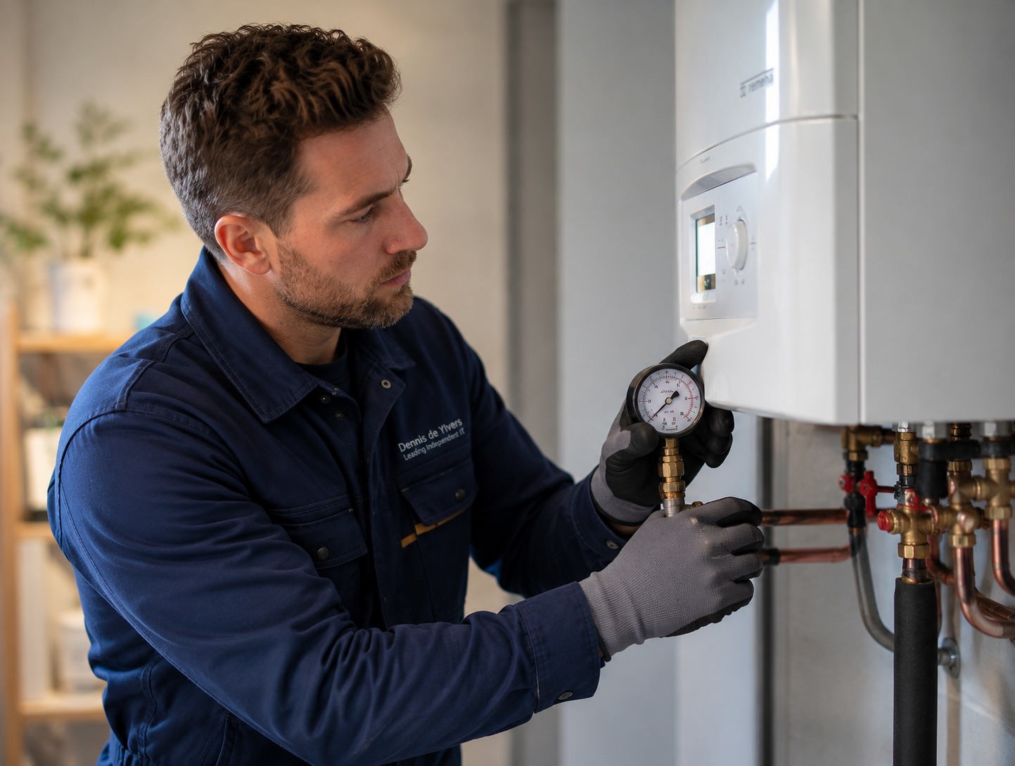 CV-ketel en verwarming